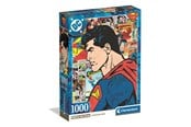 Puslespil - Clementoni Puzzle Superman 2025 -3- Compact 1000 pieces 2D Puslespil - 37507