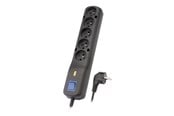 Strømkabel (ekstern) - Lestar LF-530WA - LF530WA 1.5m BLK