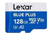 Hukommelseskort - Lexar BLUE PLUS - flash memory card - 128 GB - microSDXC UHS-I - LMSBLPL128G-BNANG