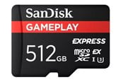 Hukommelseskort - SANDISK GamePlay microSD Express - 880MB/s - 512GB - SDSQXFN-512G-GN6GN