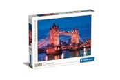 Puslespil - Clementoni Puzzle HQC Tower Bridge at Night 1000 pieces 2D Puslespil - 39674