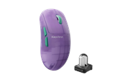 Mus - Keychron G6 HE 8K Frosted Lavender - Gaming Mus - Optisk - 5 knapper - Lilla - G6-HB4