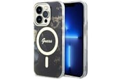 Mobil - Covers & Cases - GUESS GUHMP14XHTMRSK iPhone 14 Pro Max 6.7" black/black hardcase Golden Marble MagSafe - 3666339115784