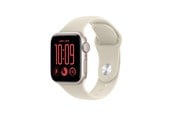 Smartwatch & Sportsur - Apple Watch SE 3 GPS 40mm Starlight Aluminium Case with Sand Sport Band - S/M - MJKR4QN/A
