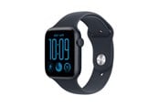 Smartwatch & Sportsur - Apple Watch SE 3 GPS + Cellular 44mm Midnight Aluminium Case with Navy Blue Sport Band - S/M - MJLQ4QN/A