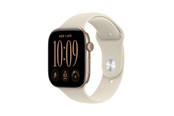 Smartwatch & Sportsur - Apple Watch Series 12 GPS 46mm Light Gold Aluminium Case with Sand Sport Band - S/M - MJEN4QN/A