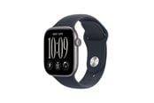 Smartwatch & Sportsur - Apple Watch Series 12 GPS + Cellular 42mm Space Grey Aluminium Case with Navy Blue Sport Band - S/M - MJFX4QN/A