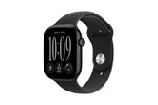 Smartwatch & Sportsur - Apple Watch Series 12 GPS + Cellular 46mm Black Aluminium Case with Black Sport Band - M/L - MJG94QN/A