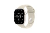 Smartwatch & Sportsur - Apple Watch Series 12 GPS + Cellular 42mm Pearl White Ceramic Case with Sand Sport Band - M/L - MJGX4QN/A
