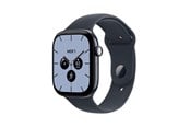 Smartwatch & Sportsur - Apple Watch Series 12 GPS + Cellular 46mm Night Blue Ceramic Case with Navy Blue Sport Band - S/M - MJH34QN/A