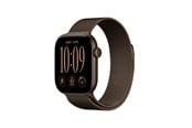 Smartwatch & Sportsur - Apple Watch Series 12 GPS + Cellular 42mm Dark Bronze Aluminium Case with Dark Bronze Milanese Loop - MKDK4QN/A