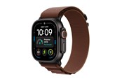 Smartwatch & Sportsur - Apple Watch Ultra 4 GPS + Cellular 49mm Black Titanium Case with Burgundy Alpine Loop - M - MJC14DH/A