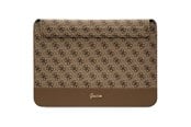 Systemtilbehør (kølepasta mv.) - GUESS 4G Stripe Metal Logo case for a 14" laptop - brown - 3666339110833