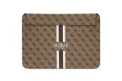 Systemtilbehør (kølepasta mv.) - GUESS 4G Printed Stripes cover for a 14" laptop - brown - 3666339120535