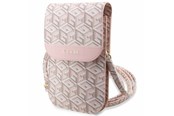 Tasker - GUESS Handbag GUWBHGCFSEP pink/pink GCube Stripe - 3666339112769