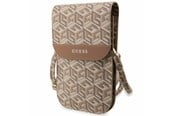 Tasker - GUESS Handbag GUWBHGCFSEW brown/brown GCube Stripe - 3666339112752