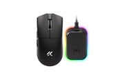 Mus - MCHOSE K7 V2 Pro+ Lightweight Wireless - Gaming Mus - Optisk - 6 knapper - Sort - HW-K7V2-10