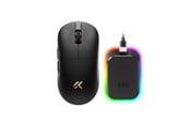 Mus - MCHOSE A7 V3 Ultra+ Lightweight Wireless Black Gold - Gaming Mus - Optisk - 6 knapper - Sort - HW-A7V3-21