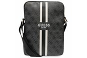 Tasker - GUESS Bag GUTB10P4RPSK 10" black/black 4G Stripes Tablet Bag - 3666339120429