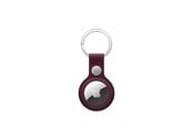 Mobil - Andet Tilbehør - Apple AirTag FineWoven Key Ring – Burgundy - MKG04ZM/A
