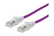 Netværkskabel - SECOMP Dätwyler patch cable - 5 m - purple - Lilla - 5m - 21.05.0556