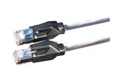 Netværkskabel - Roline DRAKA patch cable - 7 m - grey - Sort - 21.05.2070