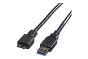 USB kabel - Roline - USB cable - Micro-USB Type B to USB Type A - 3 m - 11.02.8877