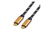 USB kabel - Roline Gold - USB-C cable - USB-C to USB-C - 2 m - 11.02.9039