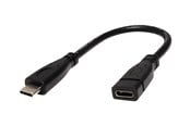 USB kabel - Roline - USB-C extension cable - USB-C to USB-C - 15 cm - 11.02.9015