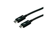 FireWire / ThunderBolt kabel - Roline - Thunderbolt cable - USB-C to USB-C - 1.5 m - 11.02.9047