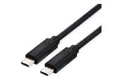 USB kabel - Roline - USB-C cable - 24 pin USB-C to 24 pin USB-C - 80 cm - 11.02.9101