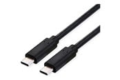 USB kabel - Roline - USB-C cable - 24 pin USB-C to 24 pin USB-C - 1 m - 11.02.9104