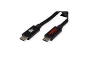 USB kabel - Roline - USB-C cable - USB-C to USB-C - 2 m - 11.02.9087