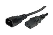 Strømkabel (ekstern) - Roline Green - power extension cable - IEC 60320 C14 to power IEC 60320 C13 - 3 m - 19.44.1012