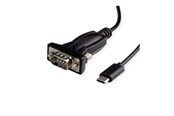 Netværksadapter (netkort, printserver mv.) - Roline VALUE - serial adapter - USB-C - RS-232 x 1 - 12.99.1162