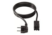 Strømkabel (ekstern) - Bachmann H05VV-F 3G - power extension cable - power CEE 7/7 to power CEE 7/7 - 5 m - 341.202S