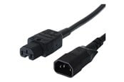 Strømkabel (intern) - Bachmann - power cable - IEC 60320 C14 to IEC 60320 C15 - 2 m - 356.1240