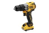 Skrue/Boremaskine - Dewalt DCD706D2-QW - hammer drill/driver - cordless - 2-speed - 2 batteries - DCD706D2-QW