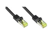 Netværkskabel - Alcasa electronik Good Connections RNS patch cable - 50 cm - black - Sort - 8070R-005S