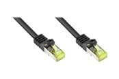 Netværkskabel - Alcasa electronik Good Connections patch cable - 7.5 m - black - Sort - 8070R-075S