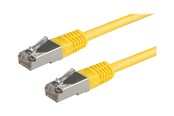 Netværkskabel - Roline VALUE patch cable - 10 m - yellow - Gul - 10m - 21.99.1382