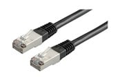 Netværkskabel - Roline VALUE patch cable - 10 m - black - Sort - 10m - 21.99.1385