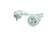 Strømkabel (ekstern) - Roline VALUE - power extension cable - power CEE 7/7 to French / UTE - 5 m - 19.99.1174