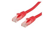 Netværkskabel - Roline VALUE patch cable - 10 m - red RAL 3000 - Rød - 21.99.1427