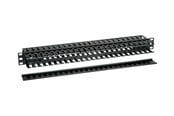 Netværkstilbehør - Roline VALUE rack cable management panel with duct - 1U - 19" - 26.99.0321