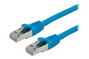 Netværkskabel - Roline VALUE patch cable - 10 m - blue - Blå - 21.99.1284