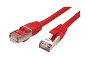 Netværkskabel - Roline VALUE patch cable - 10 m - red - Rød - 21.99.1281