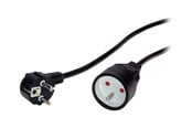 Strømkabel (ekstern) - Roline VALUE - power extension cable - French / UTE to French / UTE - 10 m - 19.99.1172