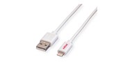 USB kabel - Roline Lightning cable - Lightning / USB - 15 cm - 11.02.8326