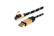 USB kabel - Roline Gold - USB-C cable - USB to USB-C - 1.8 m - 11.02.9061